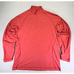 TROUT BUM Orvis‎ Men's Small  1/4 Zip Shirt Outdoor Fishing Long Sleeve Pullover